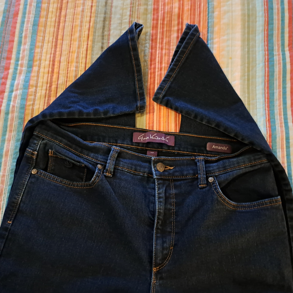 Gloria Vanderbilt Dark Indigo Jeans